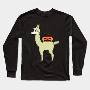 Llamaween Llama Halloween Long Sleeve T-Shirt